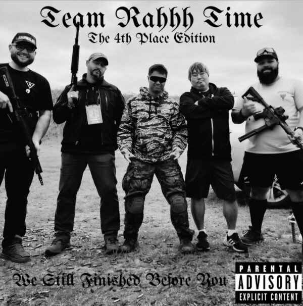 Team Rahhh Time!!! Slap-Brushed Aluminum